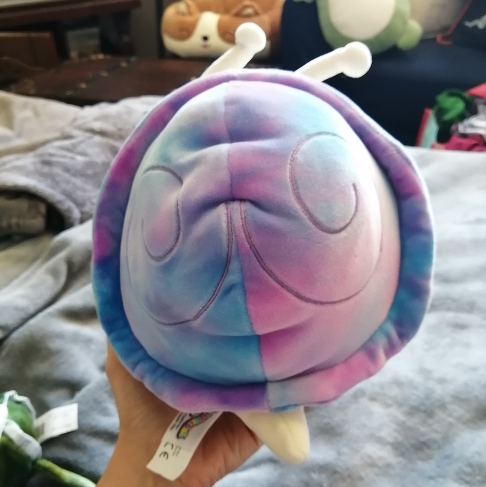 NWT Australian exclusive Elysa the snail squishmallow plush with soft antenna - Picture 2 of 5